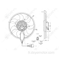 Ventilateur de radiateur automatique pour Q7 VW PORSCHE